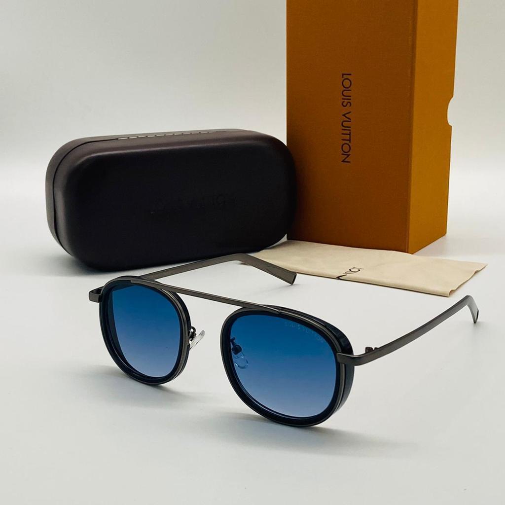 LV Blue Color Glass Men Women Sunglass For Man Woman or Girl LV-S-BLUE Design Gift Sunglass