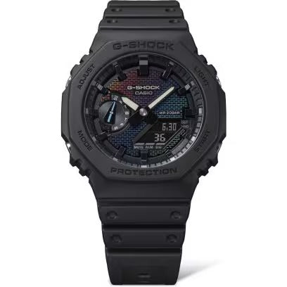 G-Shock Analog Digital Black Color Belt Men's Watch For Man With Black Dial Gift Watch GA-2100RW-1A
