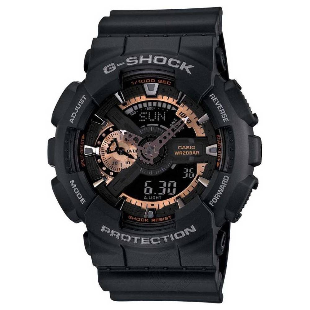 Casio G-Shock Analog-Digital Rose Gold Dial Men's Watch For Man Sports Gshock-G397 ( Ga-100rg-1adr )