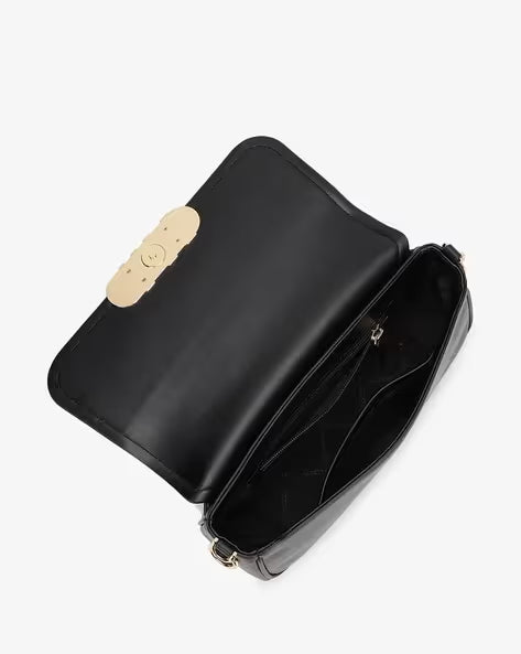 Michael Kors Medium Leather Black Shoulder Bag MK-4460-WBG