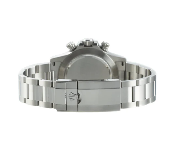 Cosmograph Date White Dial Silver Strap PVD Watch Gift Top Quality 126612-LN