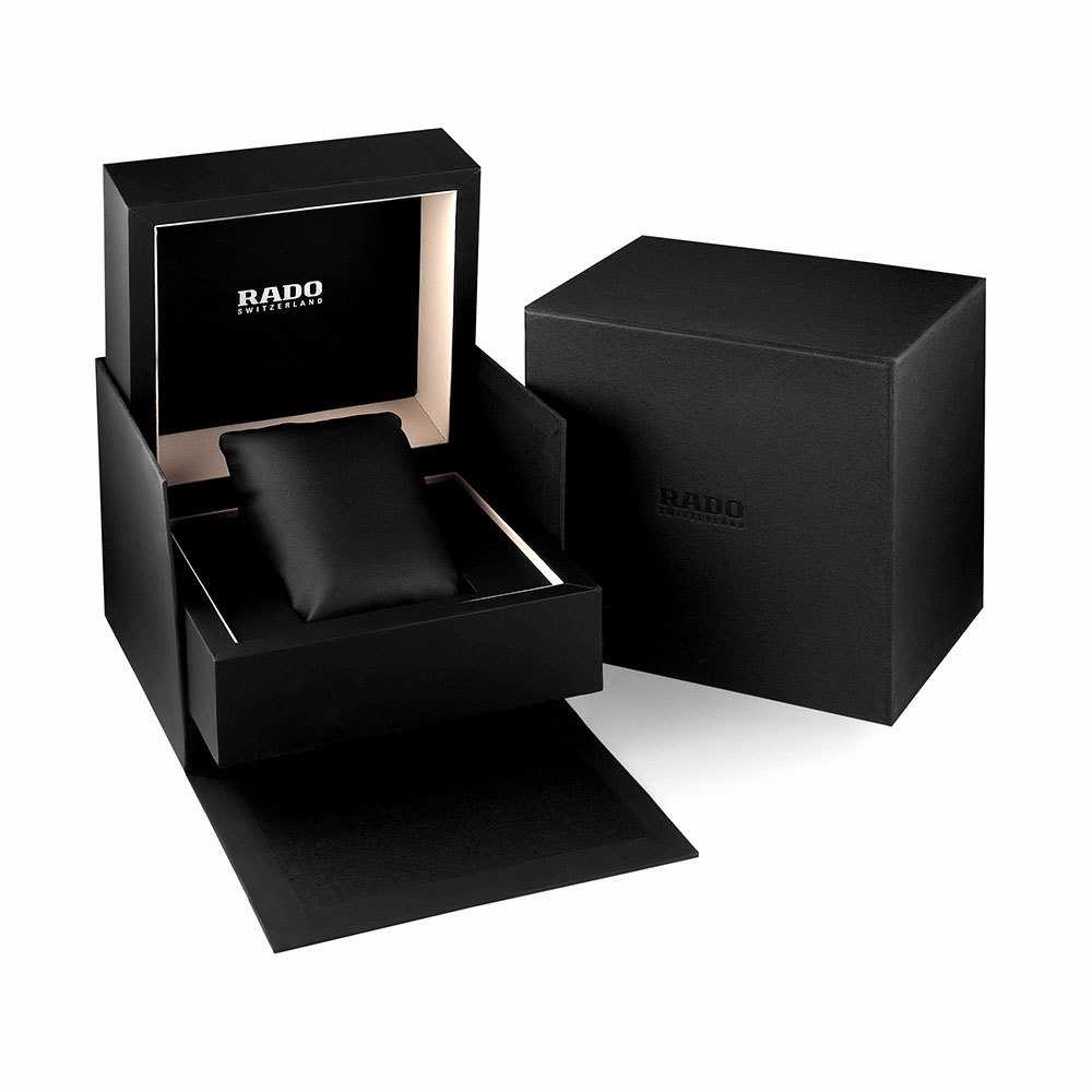 Rado Hyper chrome Chronograph Black Ceramic Dial With All Black Case Date Men's Watch for Man Classic Formal Party Gift R32.275.15.2