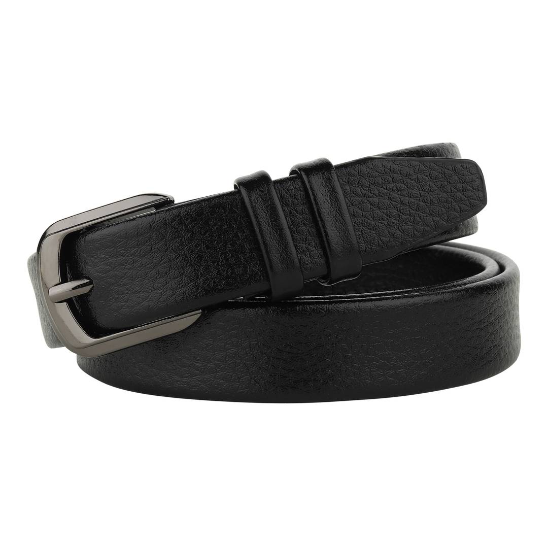 Stylish And Party Wear Black Leather Belt For Women