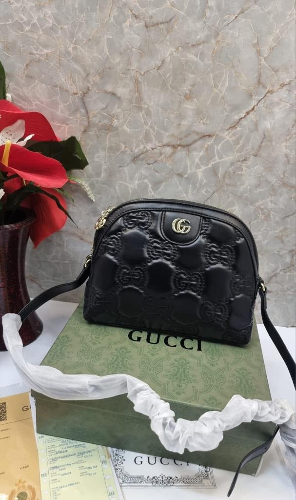 Gucci Small Size Black Color Bag For Women GC-8973-WBG