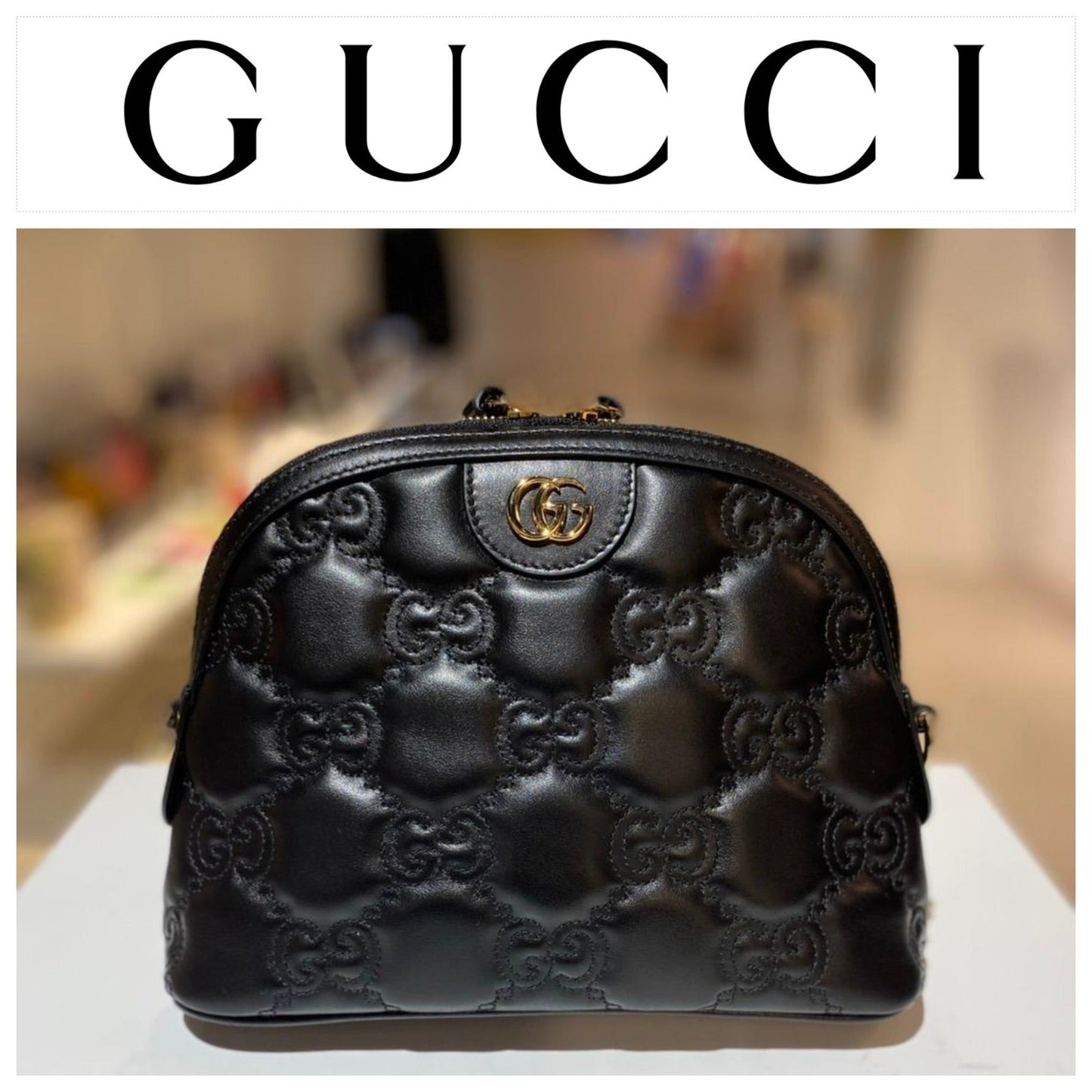 Gucci Small Size Black Color Bag For Women GC-8973-WBG