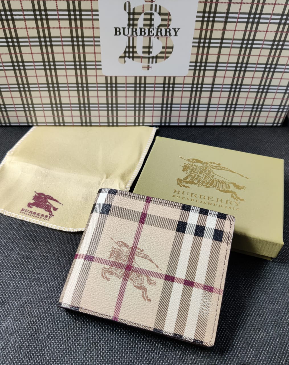 Burberry latest design heavy quality Multi color men's wallet BB-WL-08
