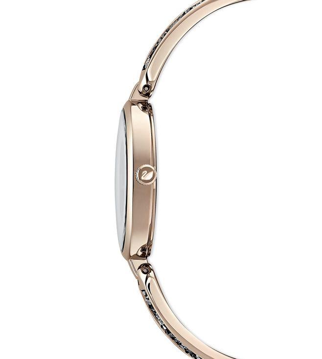 Swarovski 5519315 Analog Dream Rock Watch Golden Case With Black Diamond Band for Women and Girls Vintage Collection- Best Gift Ever SW-5515