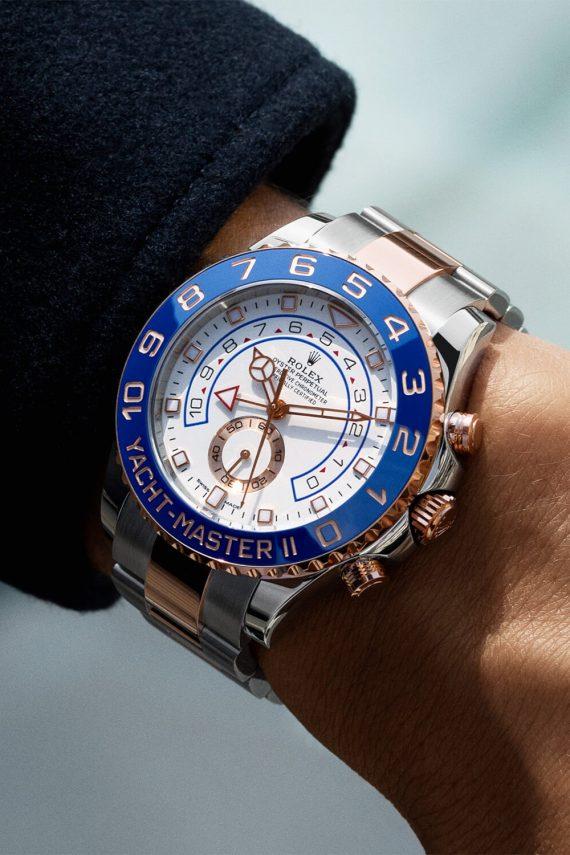 RLX Yacht-Master II Watch Oyster steel M116681-0002