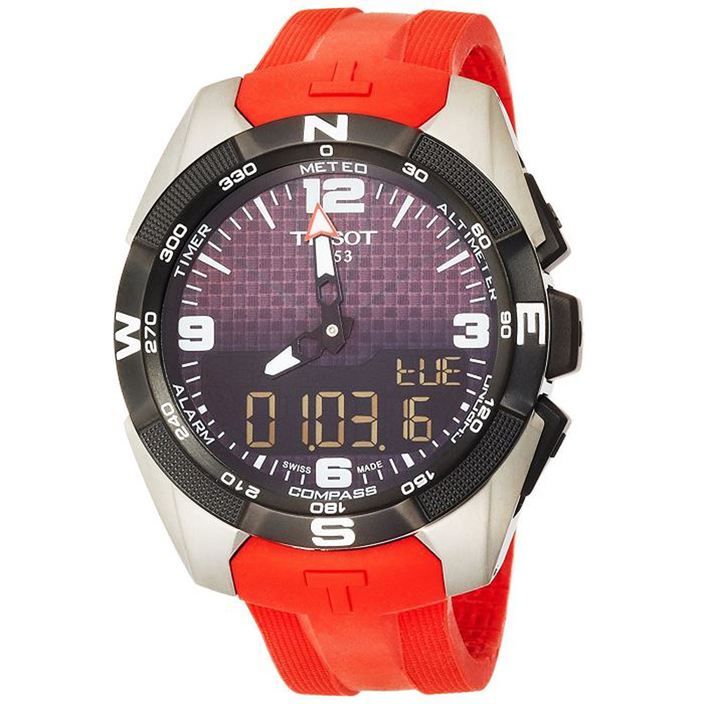 Tissot T-Touch Expert Solar Black Dial Men's Quartz Watch T0914204705700