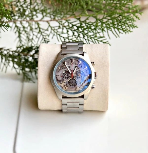 Tag Heuer Cr7 Diagno Grey Chronograph Multi Dial Metal Mens Tag-Open-Steel Watch For Man
