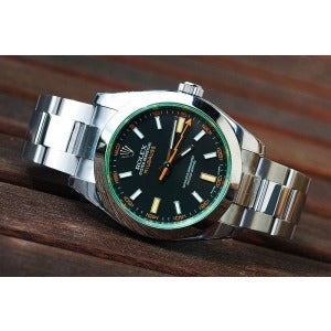 RLX Milgauss GV Watch Silver Black Dial Swiss Automatic Watch With Stainless Steel Strap Watch For Men's RLX-116400GV-0001