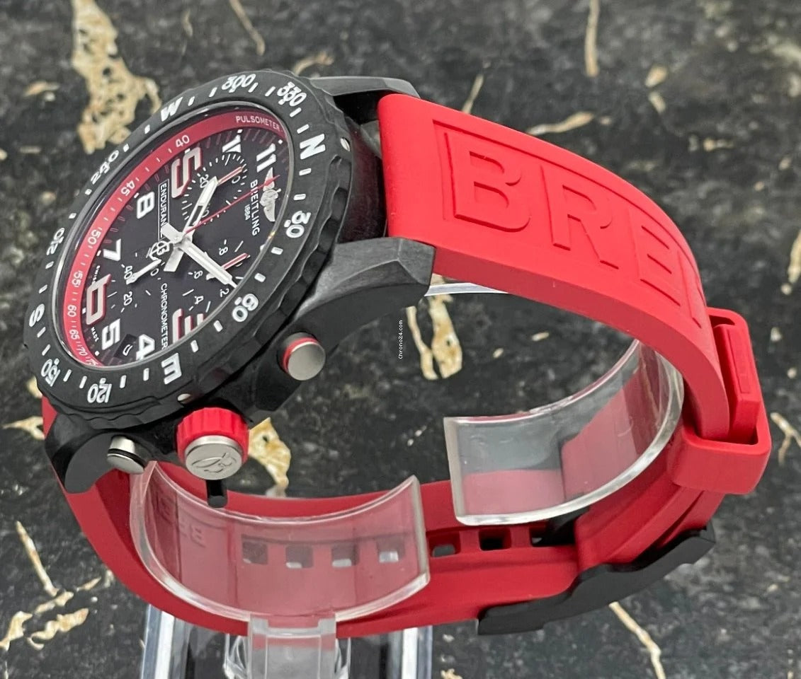 Breitling Men's Navitimer Chronograph Red Rubber Unisex Watch For Man And Women's Also AB-X823-RED