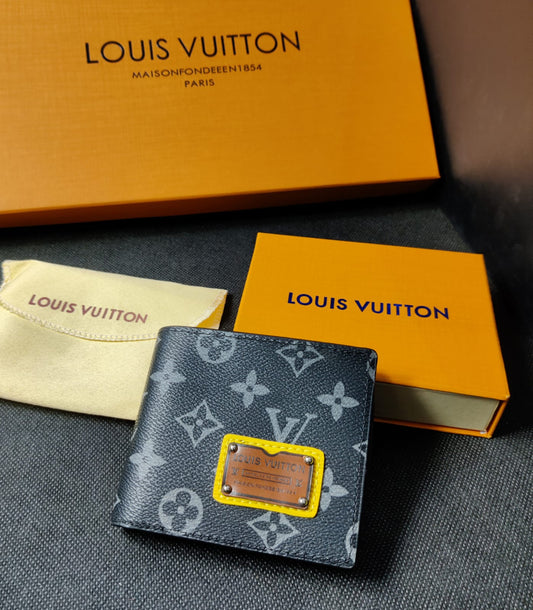 Leather Heavy quality latest full printed design Fancy look wallet for men's