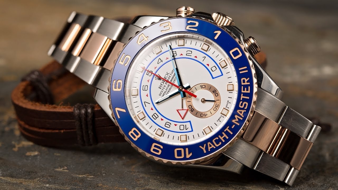 RLX Yacht-Master II Watch Oyster steel M116681-0002