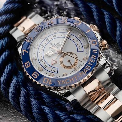 RLX Yacht-Master II Watch Oyster steel M116681-0002