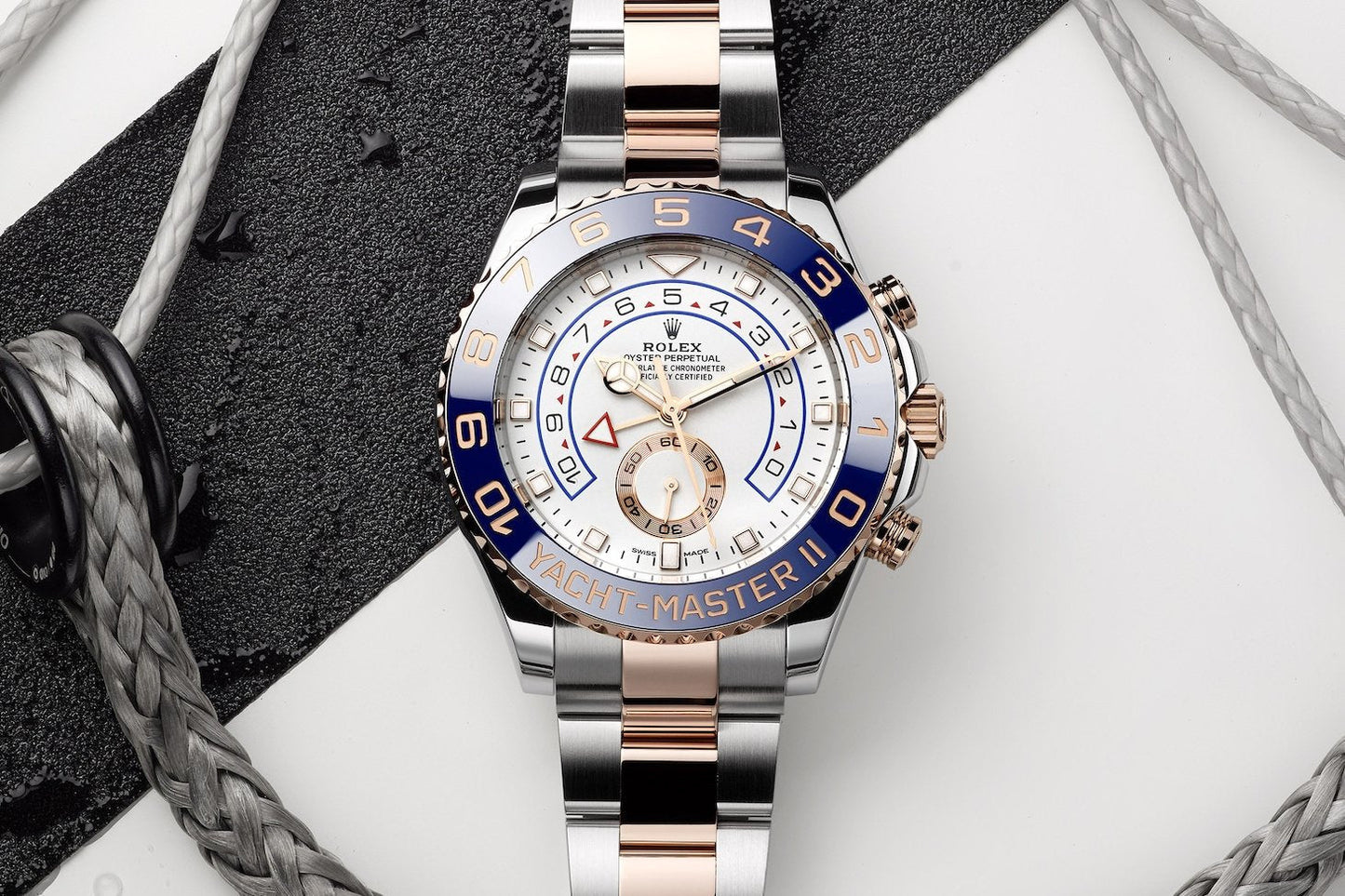 RLX Yacht-Master II Watch Oyster steel M116681-0002