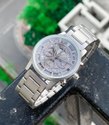 Mont Blanc Silver Color With Transparent Case Chronograph Stainless Steel Men's Watch For Man Mont-Variants Formal Casual East Corporate Watch Ever MB-886745