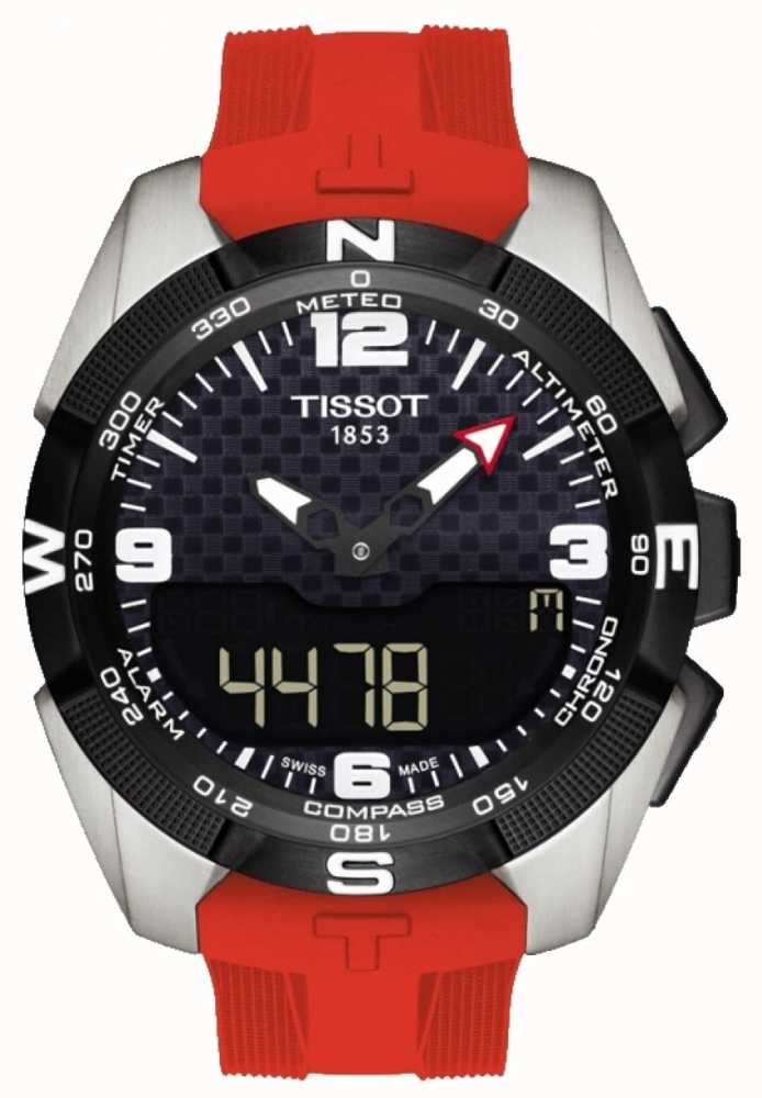 Tissot T-Touch Expert Solar Black Dial Men's Quartz Watch T0914204705700