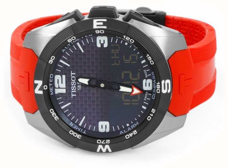 Tissot T-Touch Expert Solar Black Dial Men's Quartz Watch T0914204705700
