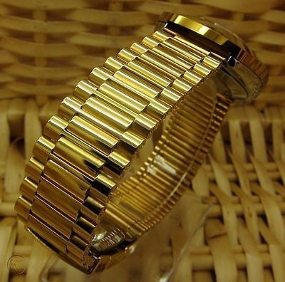 Rado Round Diastar R12413074-4 Automatic Analog Gold Strap Date Men's Watch With White Gold Dial Classic Formal Party Wear for Men's