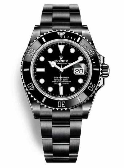 Submariner Date Full Black 126610LN Black PVD Watch Gift Top Quality 126610-LN