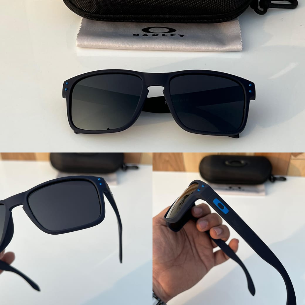 Oakley Black Color Glass Men's Sunglass for Men or Boy OAK-3254 Black Frame Gift Sunglass