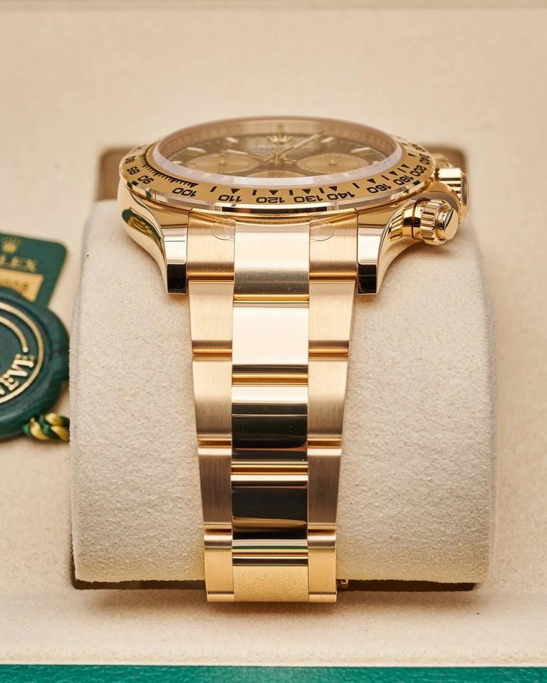 Rolex Chronograph Men's Watch With Green Dial Stainless Steel Strap RLX-9857