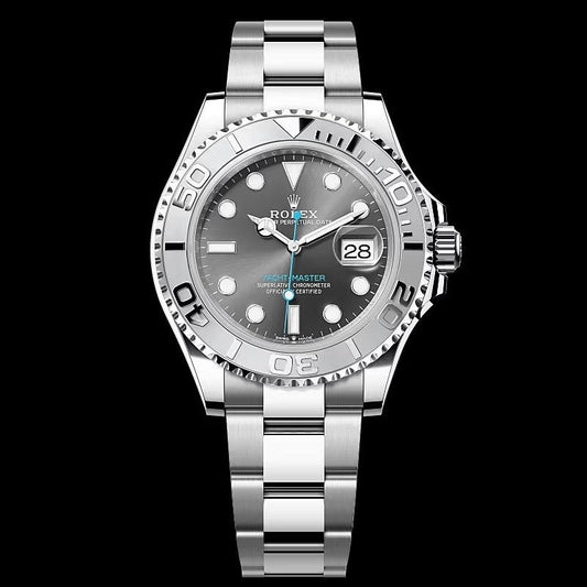 RLX Yacht-Master 40 Oystersteel & Platinum Full set Perpetual Coronagraph Daytona Metal Men's Automatic Watch RLX-116509