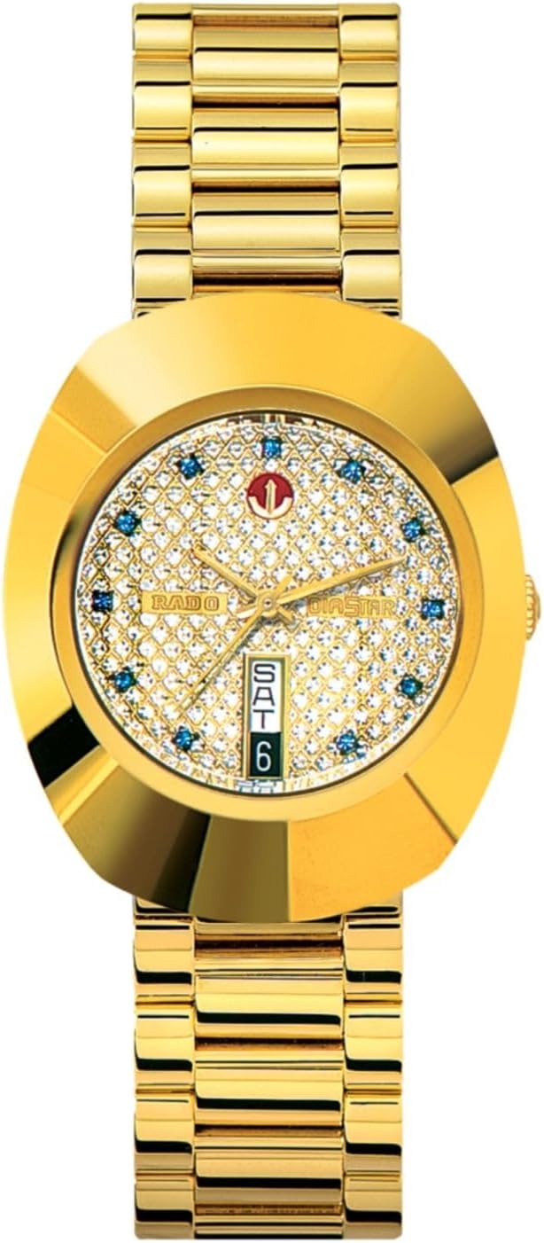 RADO Diastar Automatic Gold Dial Men's Watch RD-1220