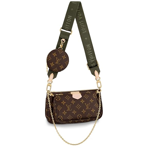 LV Cross Body Handbag In Stunning Brown In Checks Pattern Brown Color Belt Women's Or Girls Bag Along with sling- Stylist Daily Use Bag LV-2874