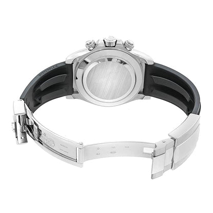 Rolex Cosmograph Silver Color Dial Ring Bezel Daytona Chronograph Quartz Chronometer Men's Watch - RLX-1165