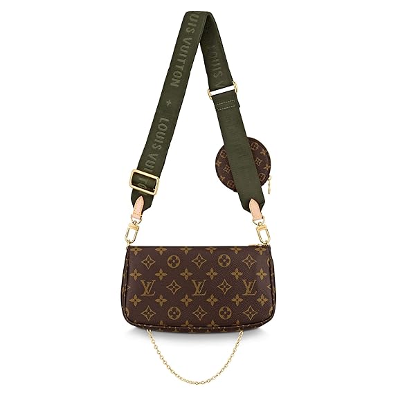 LV Cross Body Handbag In Stunning Brown In Checks Pattern Brown Color Belt Women's Or Girls Bag Along with sling- Stylist Daily Use Bag LV-2874