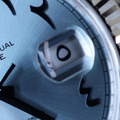 Rolex Day-Date 40 Platinum Ice Blue Arabic Dial-RLX-ARB