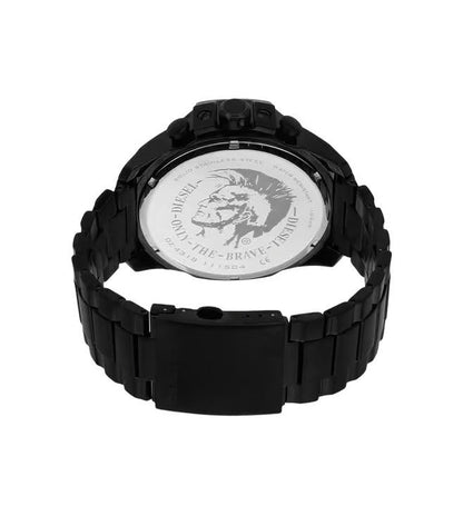 Diesel Mega Chief Chronograph Full Black Dial Men's Watch For Man DZ-8013