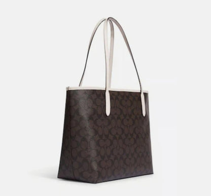 Coach Shoulder Bag Black Stylist Daily Use Hand-Bag CO-4440-WBG