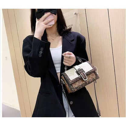 Coach New Brown Leather Stylist Daily Use Hand-Bag CO-4449-WBG