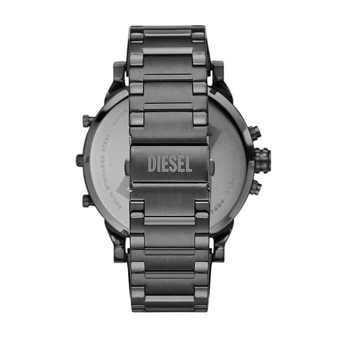 Diesel Multi-Function Chronograph Analog Black-Gold Dial Men's Watch DZ-8014