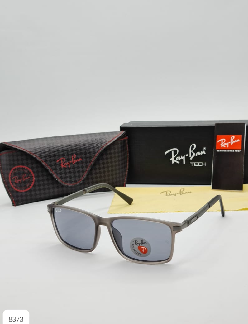 Rayban Stylish Grey Glass Men's And Women's Sunglass Heavy Quality Grey Color Stick RB-5487