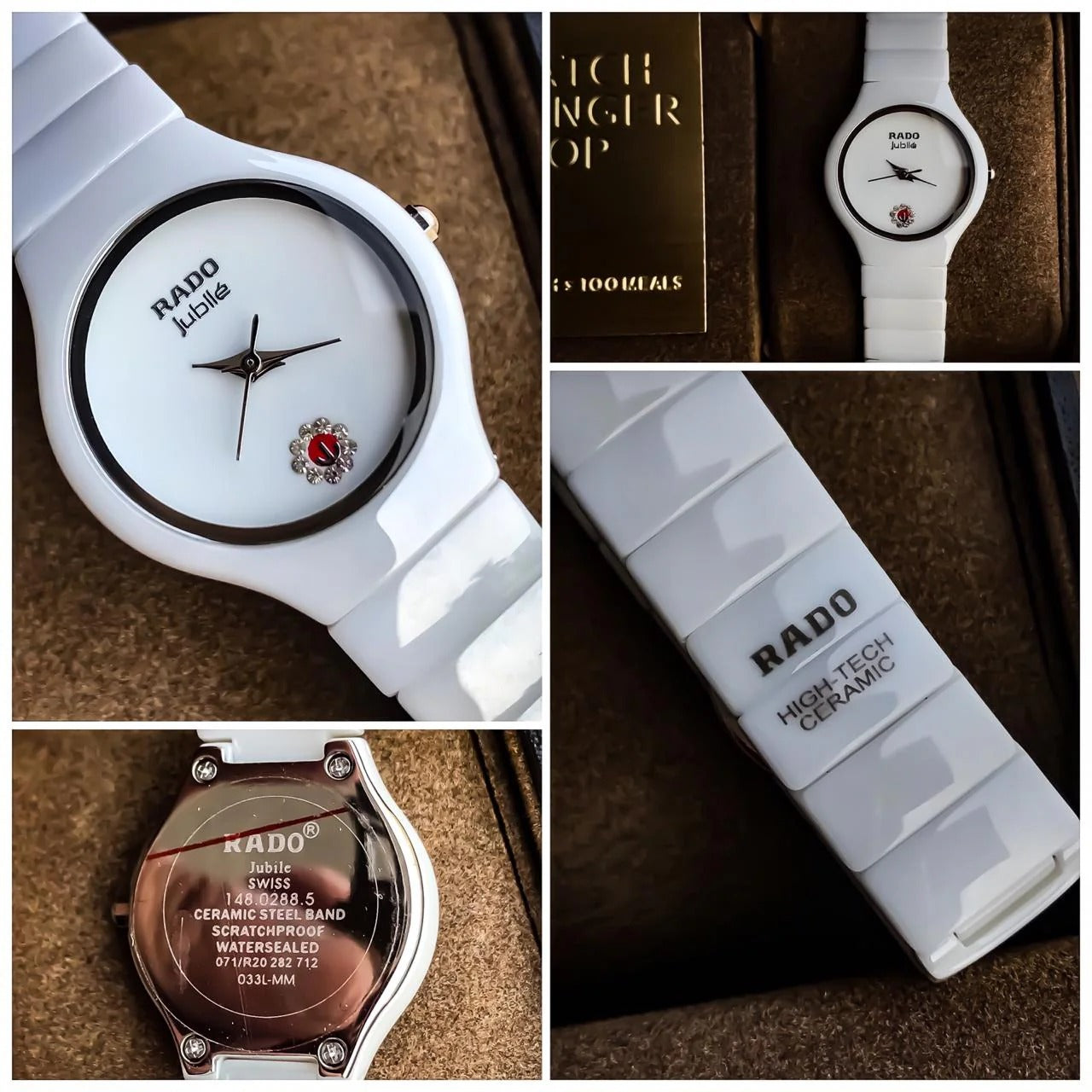 Rado Ceramic White Women's Watch Luxury With RD-White-Ceramic Best Women's Watch for Ever RD-3472