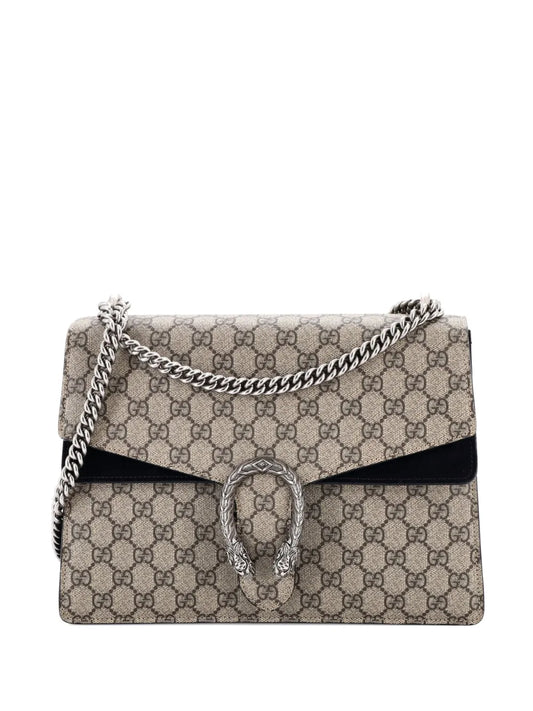 GC Coated Canvas Medium shoulder Bag For Women GC-4455-WBG