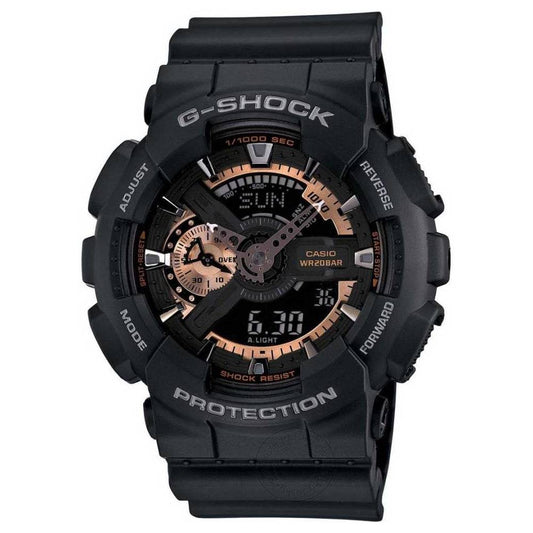 Casio G-Shock Analog-Digital Rose Gold Dial Men's Watch For Man Sports Gshock-G397 ( Ga-100rg-1adr )