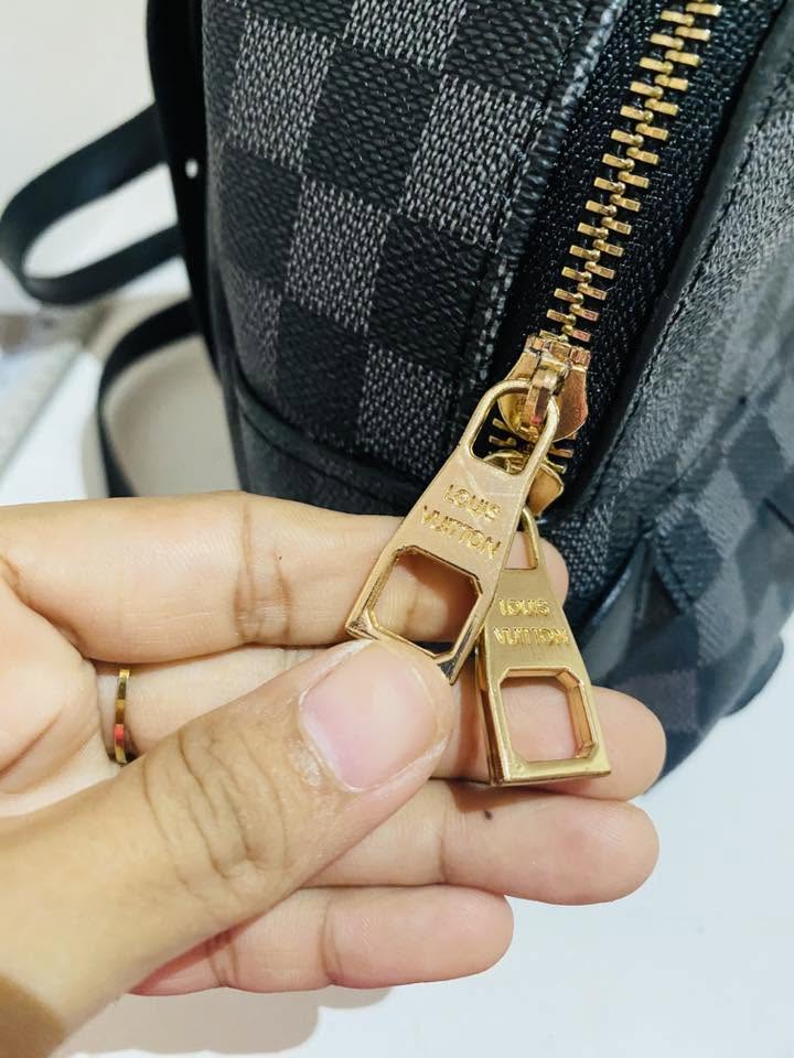Louis Vuitton Palm Springs Mini Backpack in Damier Graphite Canvas LV-4455-WBG