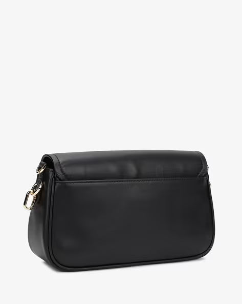 Michael Kors Medium Leather Black Shoulder Bag MK-4460-WBG