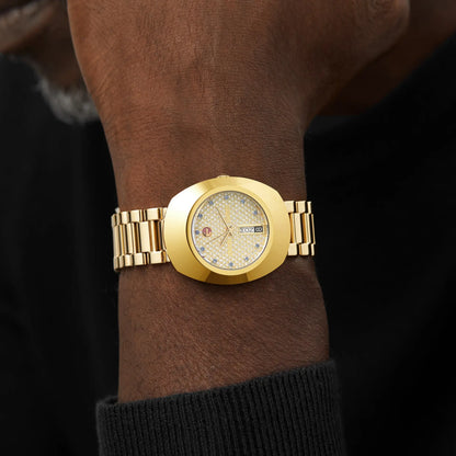 RADO Diastar Automatic Gold Dial Men's Watch RD-1220