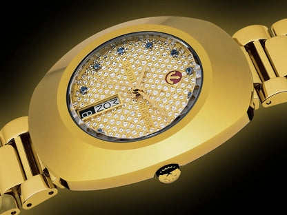 RADO Diastar Automatic Gold Dial Men's Watch RD-1220