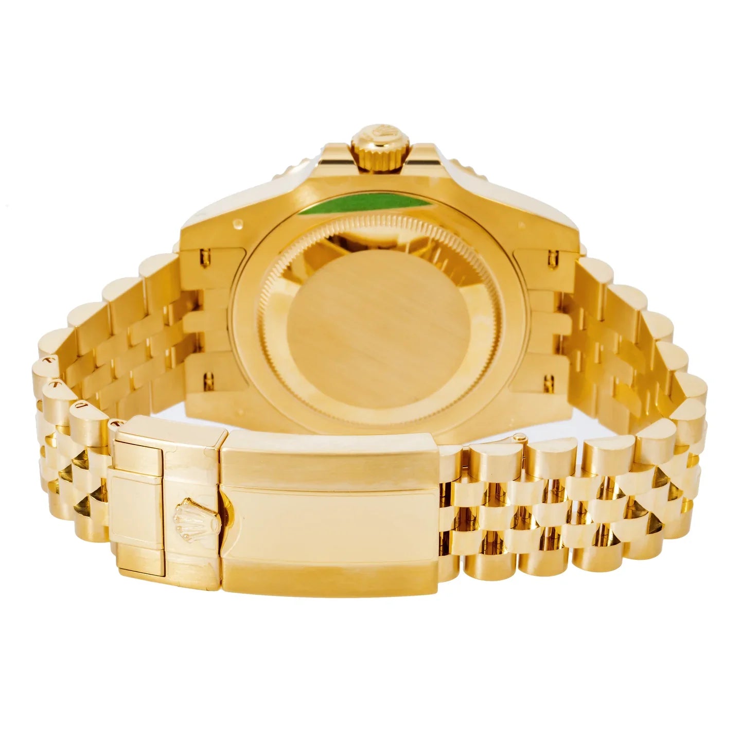 Rolex GMT-Master II Oyster Perpetual Bidirectional Rotatable Bezel Gold Dial and a Jubilee bracelet Men's Watch RLX-GMT-5013