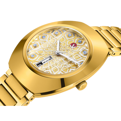RADO Diastar Automatic Gold Dial Men's Watch RD-1218