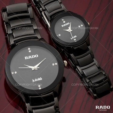 Rado Hyper Chrome True Jubilee Analog Black Dial Men's Watch For Best Couples Casual Party Gift Watch R27653722