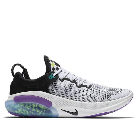 NIKE JOYRIDE FLYKNIT RUN White and Purple Shock-Absorbing Ball Woven Shoes For Man And Boys CQ5409-101