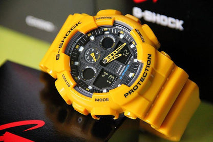 Casio G-Shock Analog-Digital Watch Latest Model With Amazing Features Yellow Belt And Black Digital Dial G786